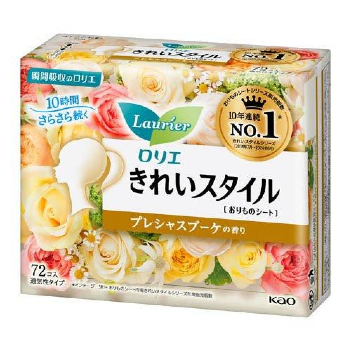 Laurier Panty Liner 14cm (72pcs) Floral Scent