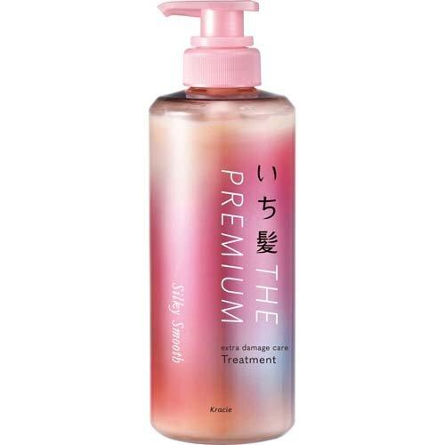 Japan Kracie Ichikami Premium Extra Damage Care Treatment Silky Smooth 480ml