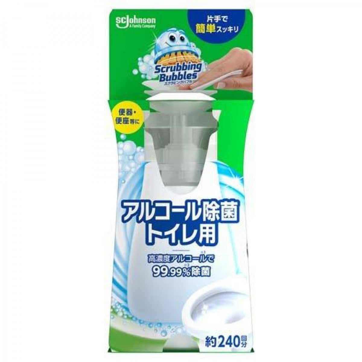 Johnson Scrubbing Bubbles Disinfectant for Toilet Seats (300 ml)