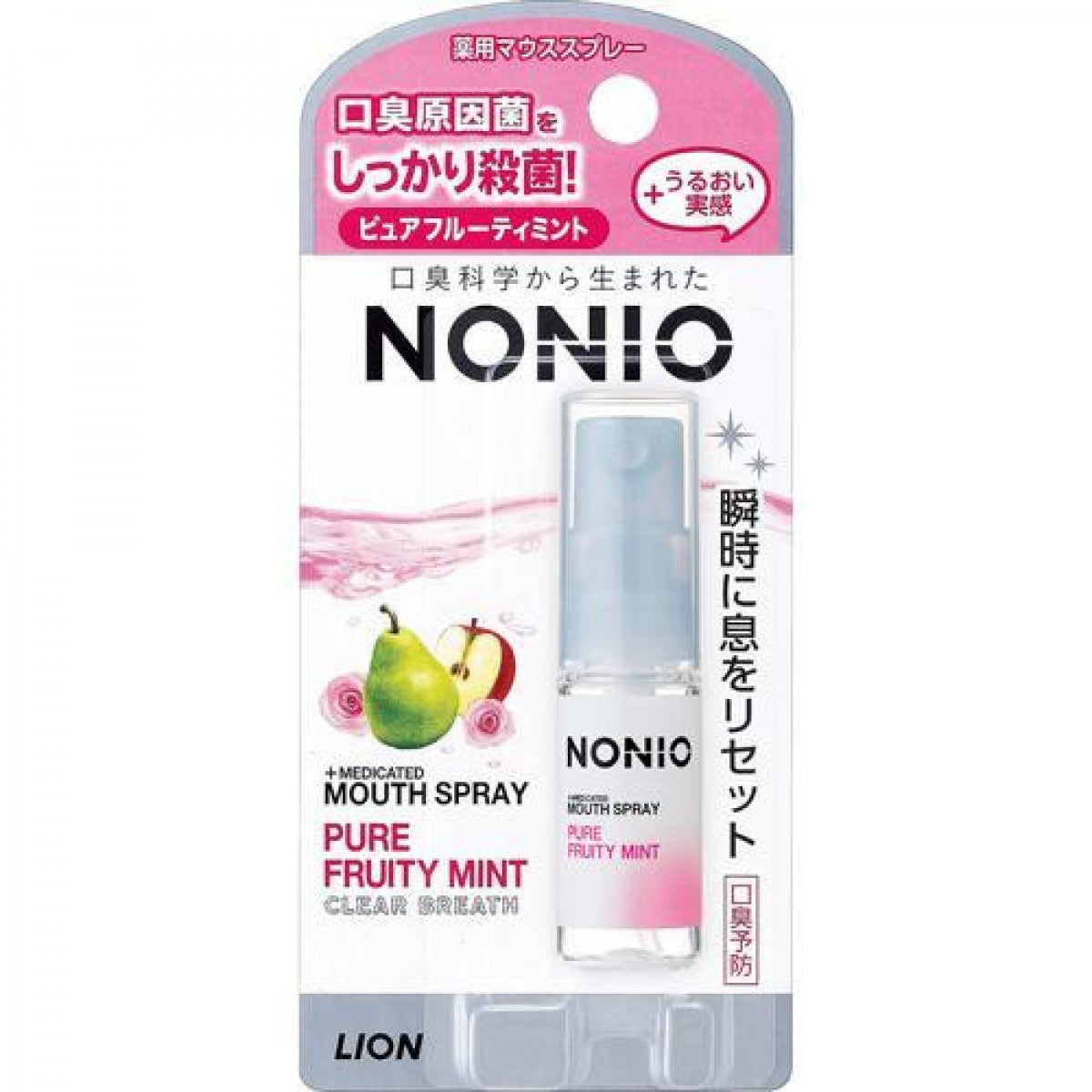 LION NONIO Mouth Spray Pure Fruity Mint 5ml