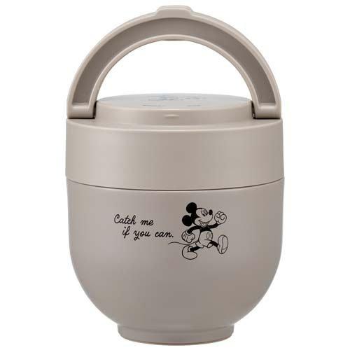 Japan Skater Stainless Insulated Bento Bowl 540ml (Mickey Mouse) Foldable Handle