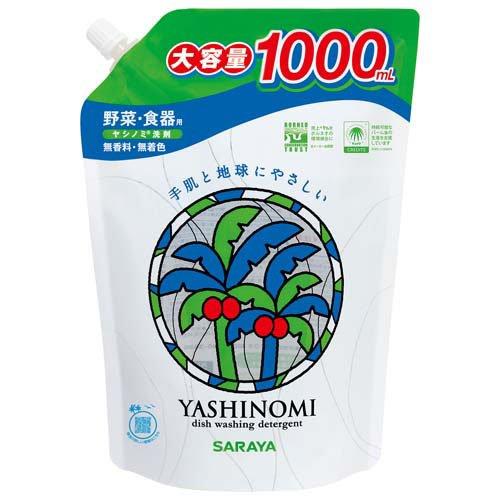Yashinomi Additive-free Dishwashing Liquid Refill – 1L
