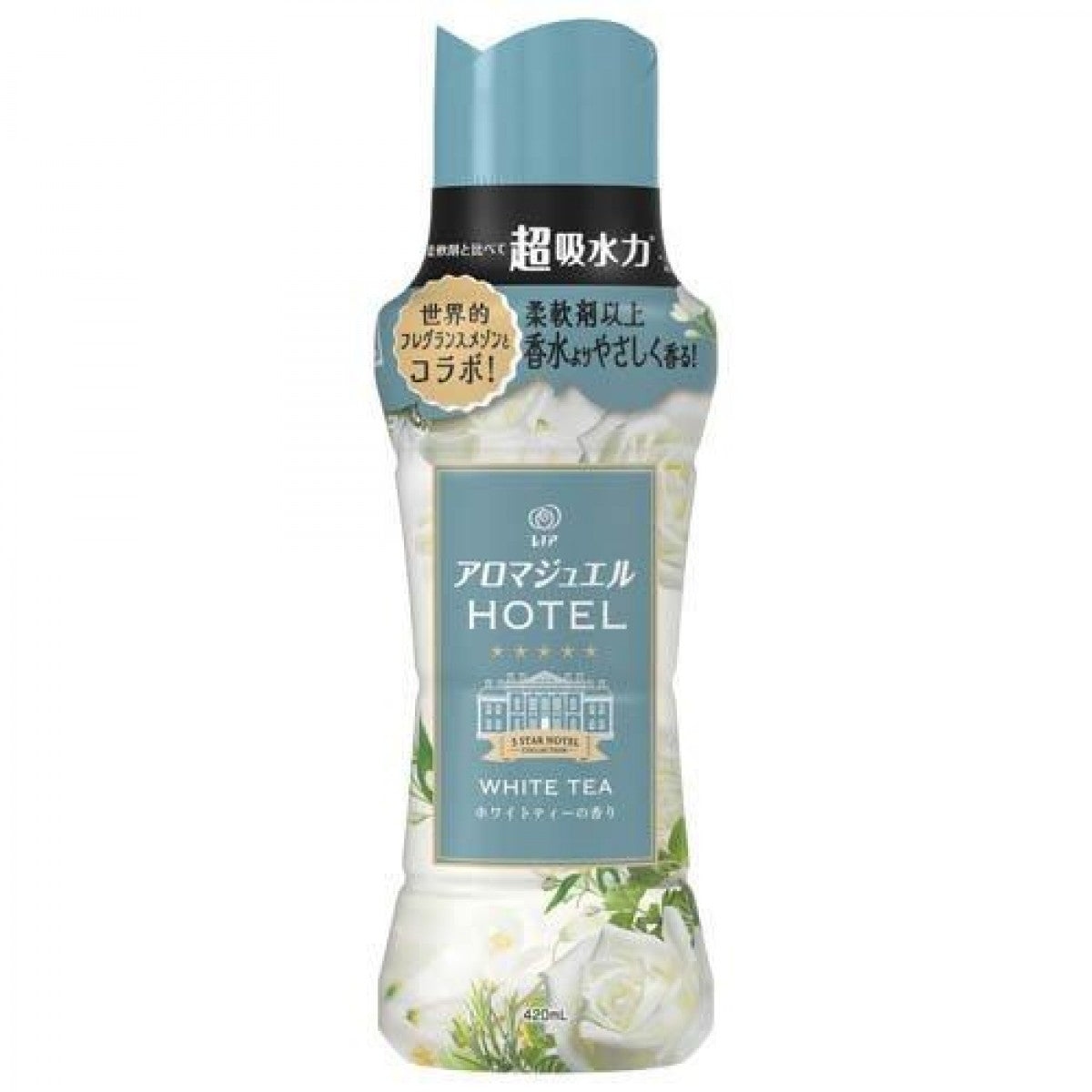 Lenor Aroma Jewel Scented Beads 420ml Bottle (White Tea)