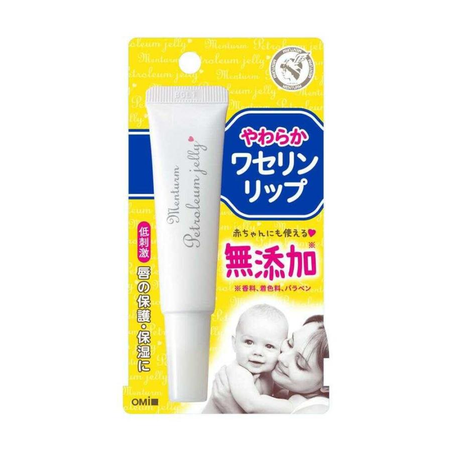 Omi Brotherhood Menturm Additive-free Vaseline Lip Balm 10g
