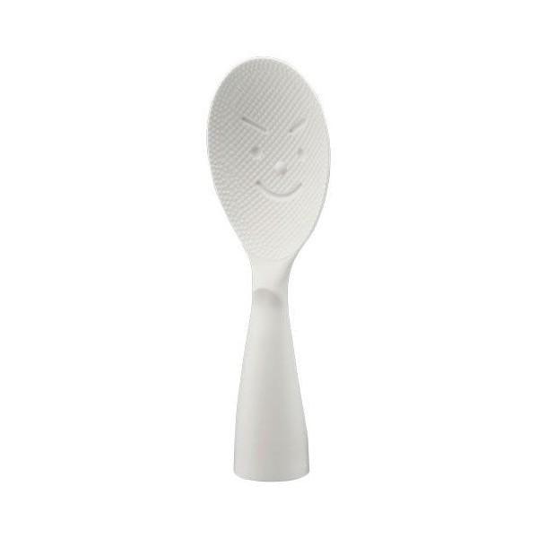 Akebono Self-Standing Rice Scoop – White