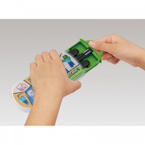 Japan SKATER Antibacterial Children's Lunch Cutlery Set(Minecraft) Japan SKATER Antibacterial Children's Lunch Cutlery Set(Minecraft)