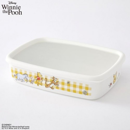 Fuji Enamel Storage Container With Lid Set of 3 (Winnie the Pooh) Fuji Enamel Storage Container With Lid Set of 3 (Winnie the Pooh)