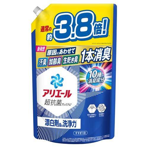 Japan P&G Ariel Laundry Detergent Refill Antibacterial Brightening 1.675kg（Super Jumbo Size)
