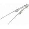 Japan Pearl Metal Hanmiga Stainless Steel Yakiniku Tongs 24cm
