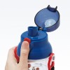 Skater Antibacterial Kid Water Bottle With Strap 480ml  (Train)