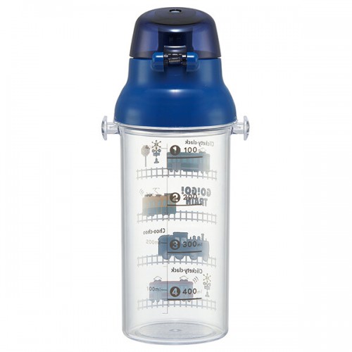 Skater Antibacterial Kid Water Bottle With Strap 480ml  (Train)
