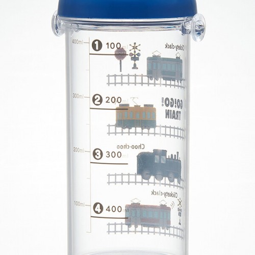 Skater Antibacterial Kid Water Bottle With Strap 480ml  (Train)