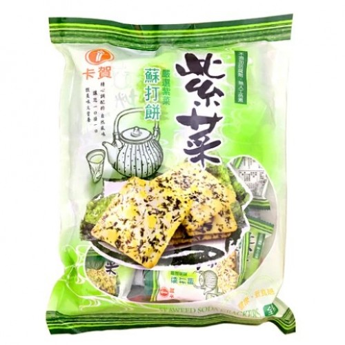 Taiwan KaHo Vegan Seaweed Soda Crackers 320g Taiwan KaHo Vegan Seaweed Soda Crackers 320g