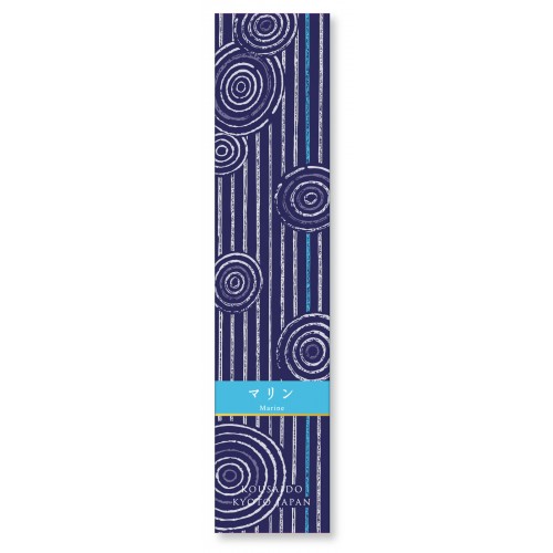 Japan Kousaido Incense Stick Natural Sandalwood Made (Marine)
