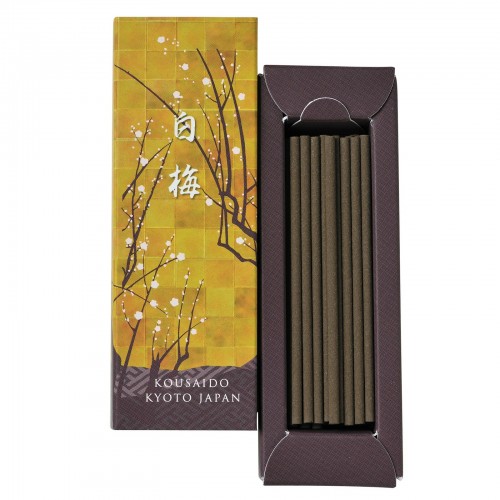 Japan Kousaido Incense Stick Natural Sandalwood Made (White Plum)