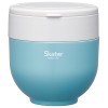 Japan Skater Stainless Insulated Bento Bowl 540ml (Blue Green) Foldable Handle Japan Skater Stainless Insulated Bento Bowl 540ml (Blue Green) Foldable Handle