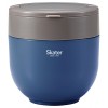 Japan Skater Stainless Insulated Bento Bowl 1250ml (Blue) Foldable Handle Japan Skater Stainless Insulated Bento Bowl 1250ml (Blue) Foldable Handle