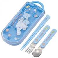 Japan SKATER Antibacterial Children's Lunch Cutlery Set (Cinnamoroll）