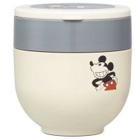 Japan Skater Stainless Insulation Bento Bowl 540ml (Mickey) Foldable Handle