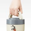 Japan Skater Stainless Insulation Bento Bowl 540ml (Mickey) Foldable Handle Japan Skater Stainless Insulation Bento Bowl 540ml (Mickey) Foldable Handle