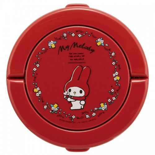 Japan Skater Stainless Insulated Bento Bowl 540ml (My Melody) Foldable Handle Japan Skater Stainless Insulated Bento Bowl 540ml (My Melody) Foldable Handle