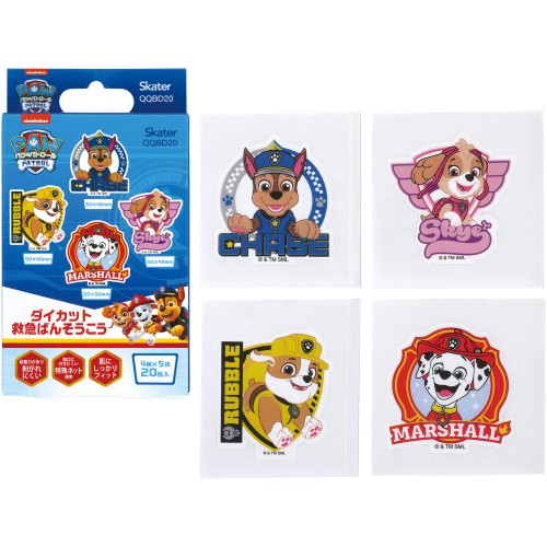 Skater Die-Cut Band Aid Plasters 20pcs(Paw Patrol) Skater Die-Cut Band Aid Plasters 20pcs(Paw Patrol)