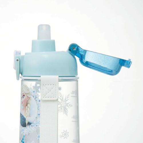 Skater Antibacterial Kid Water Bottle With Strap 630ml (Frozen)