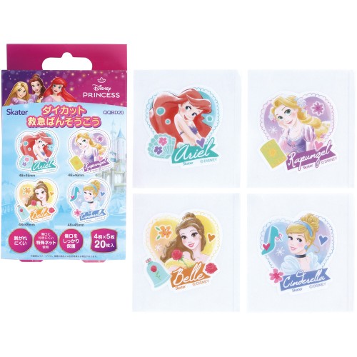 Skater Die-Cut Band Aid Plasters 20pcs(Princess) Skater Die-Cut Band Aid Plasters 20pcs(Princess)