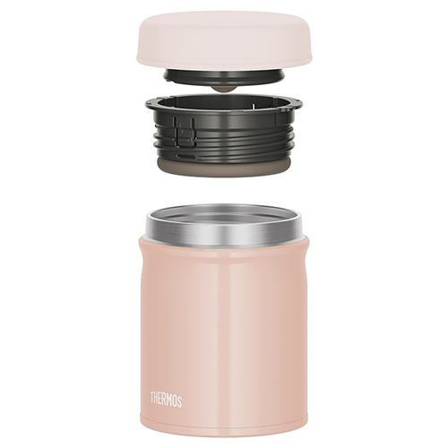 Thermos Vacuum Insulated Soup Jar 400ml (Nude Pink）