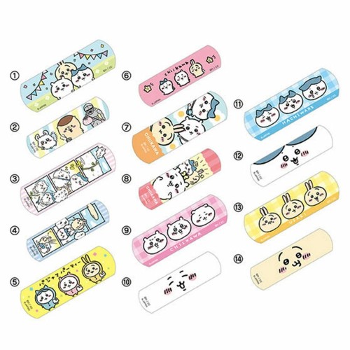 First Aid Band Aids Plasters 18pcs (Chikawa)