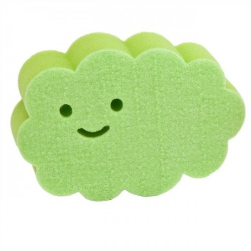 Made In Japan Aisen Stick-On Bathroom Cleaning Sponge (Green) Made In Japan Aisen Stick-On Bathroom Cleaning Sponge (Green)