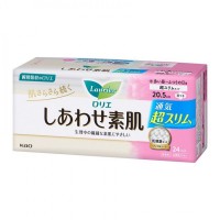 Japan Laurier Ultra Thin Sanitary Pads with Wings 20.5cm (24 Pcs)