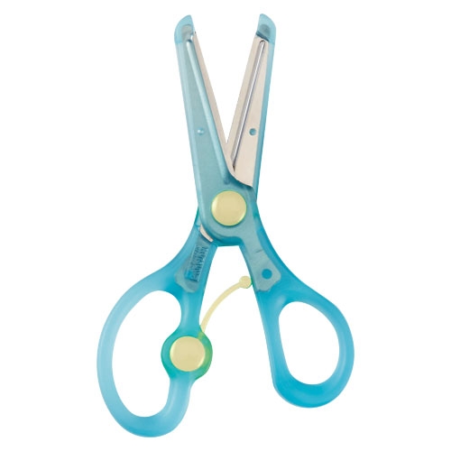 Japan Kutsuwa Right-hand Safety Scissors（Mint）