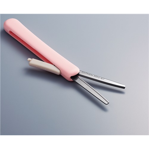 Japan Kokuyo Portable Scissors (Peach)