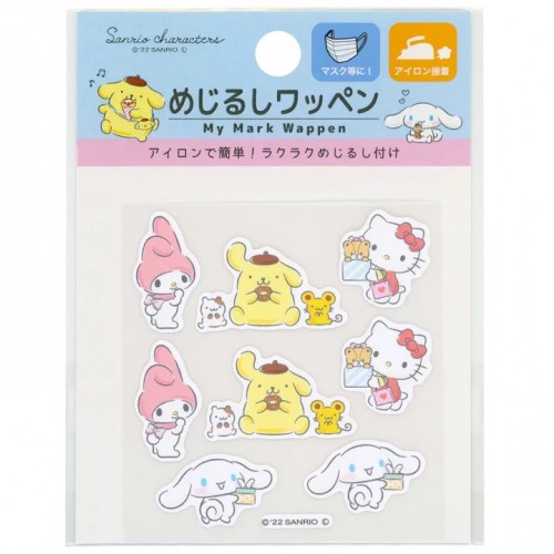 Japan Sanrio Characters Iron-On Applique Patch (My Melody / Cinnamoroll / Hello Kitty)