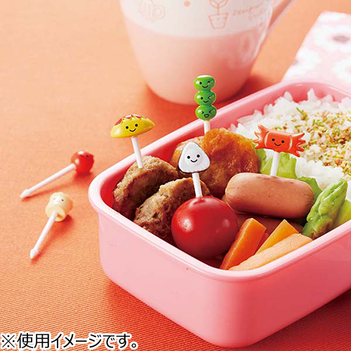Japan Mama's Assist Lunch Box Food Picks 6Pcs (Bento Dish) Japan Mama's Assist Lunch Box Food Picks 6Pcs (Bento Dish)