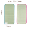 Japanese IKEHIKO Traditional Igusa Bamboo Mat 70*120cm（Pink）