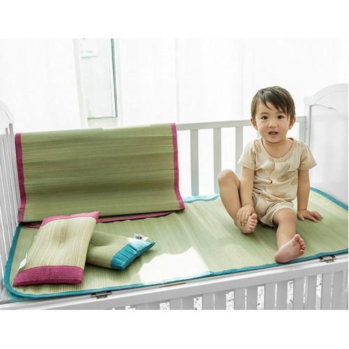 Japanese IKEHIKO Traditional Igusa Bamboo Mat 70*120cm(Pink) Japanese IKEHIKO Traditional Igusa Bamboo Mat 70*120cm(Pink)