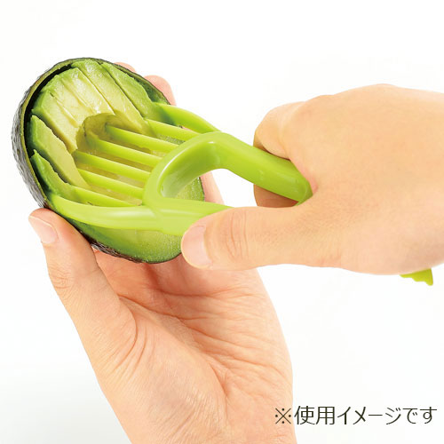 Japan Shimomura Kougyou Full Vege Avocado Cutter
