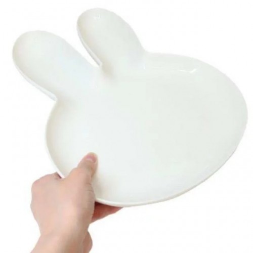 Miffy Face Shaped Plate (Large) Miffy Face Shaped Plate (Large)