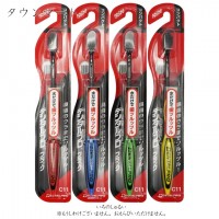 Dental Pro Adult black bristles Toothbrush (Soft) 1pc