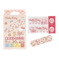 First Aid Band Aids Plasters 20pcs M - Hello Kitty