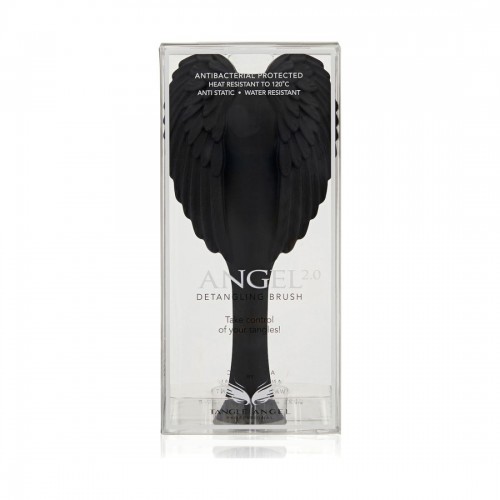 Tangle Angel Detangling Hair Brush Professional 2.0 Matte Black