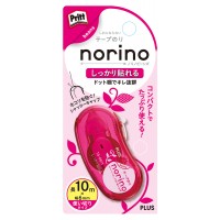 Japan Norino Dots Double Sided Tape (Clear Pink)