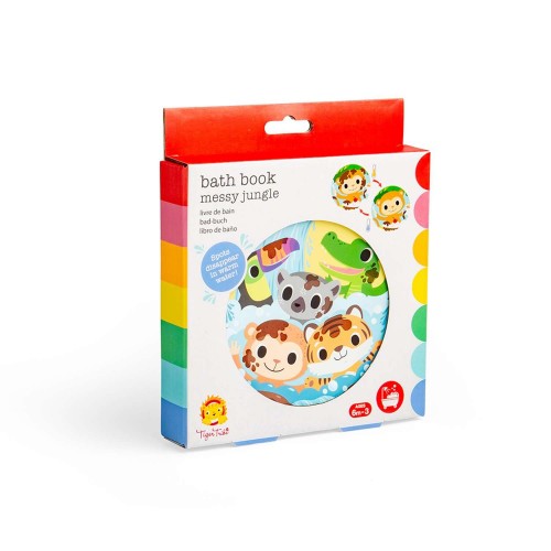 Tiger Tribe Bath Book - Messy Jungle Tiger Tribe Bath Book - Messy Jungle