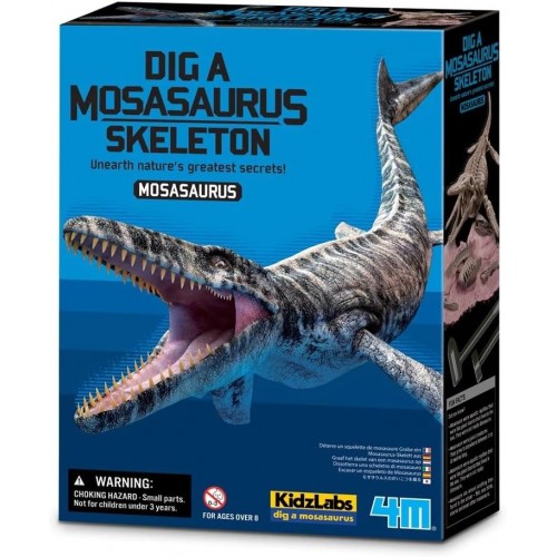 4M - KidzLabs - Dig a Mosasaurus Skeleton 4M - KidzLabs - Dig a Mosasaurus Skeleton