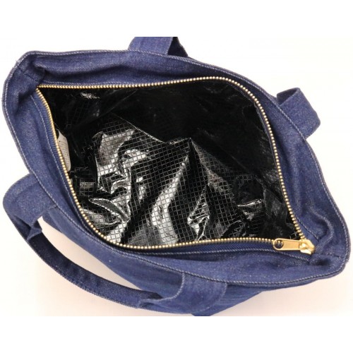 Japan TORUNE Insulated Lunch Bag（Blue Denim）