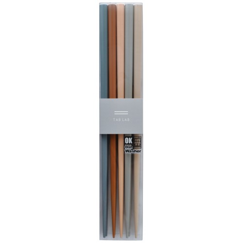 Japan SUNLIFE Multicolour Wooden Chopsticks 5 Pairs