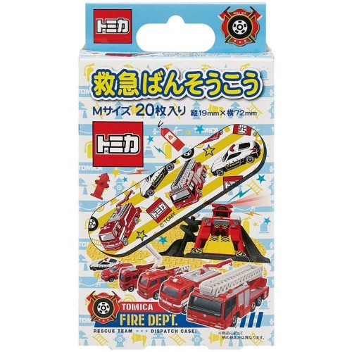 SKATER Band Aid Plasters M 20pcs (Tomica Rescue Team）