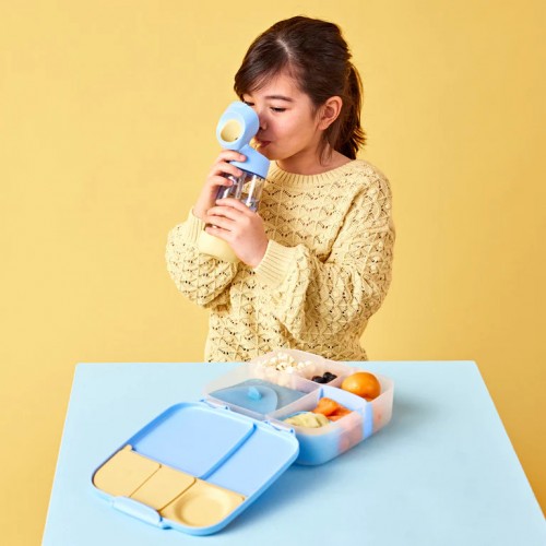 B.Box Tritan Straw Drink Bottle 450ml ( Bluey )